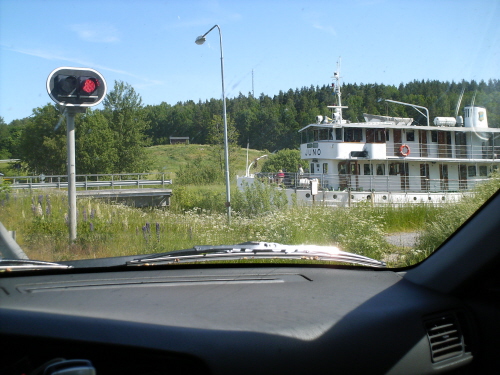 Båtjävel på Göta kanal, Västra Husby